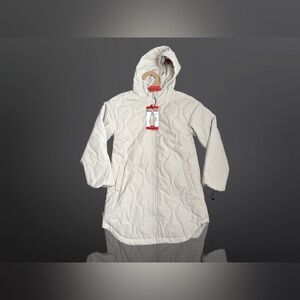 Mondetta Youth Quilted Jacket Size Medium 10/12 Color Beige